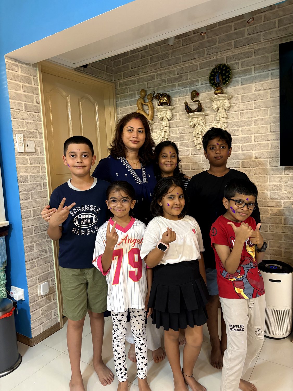 Sweta's growing family of learners